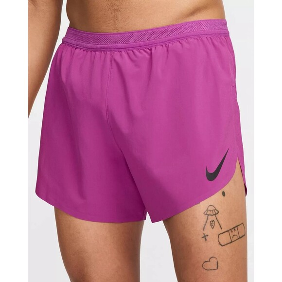 Nike AeroSwift Dri-FIT ADV 4” Lined Running racing Shorts FN3352-518 men medium - Picture 2 of 16